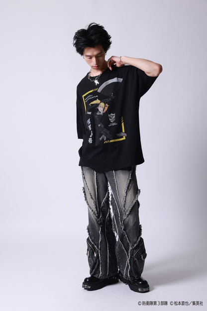 【P.N UNDERGROUND×怪獣８号】四ノ宮 キコル ダメージ TEE (745606)