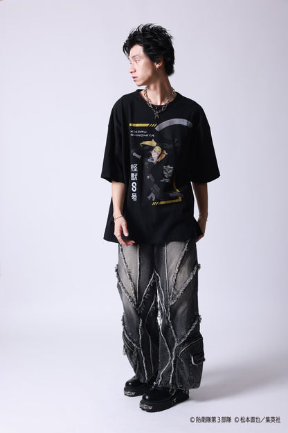 【P.N UNDERGROUND×怪獣８号】四ノ宮 キコル ダメージ TEE (745606)