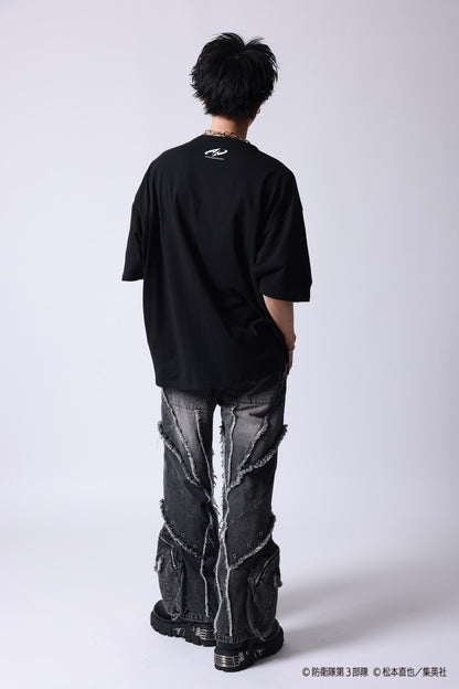 【P.N UNDERGROUND×怪獣８号】四ノ宮 キコル ダメージ TEE (745606)