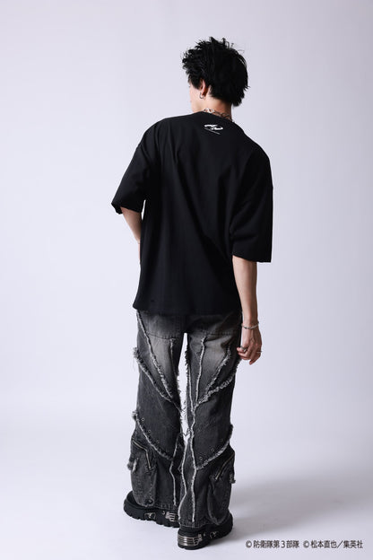 【P.N UNDERGROUND×怪獣８号】四ノ宮 キコル ダメージ TEE (745606)