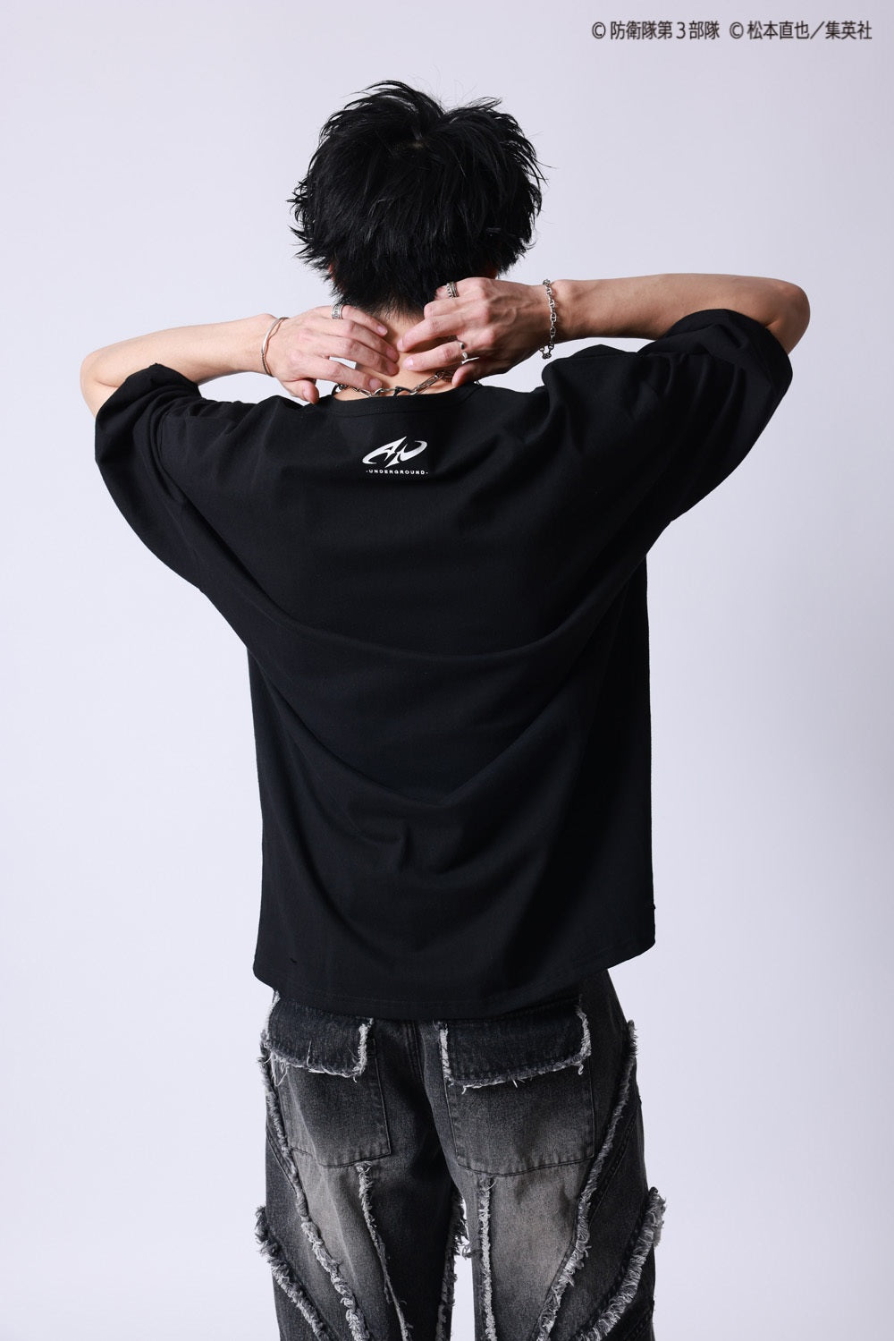 【P.N UNDERGROUND×怪獣８号】四ノ宮 キコル ダメージ TEE (745606)