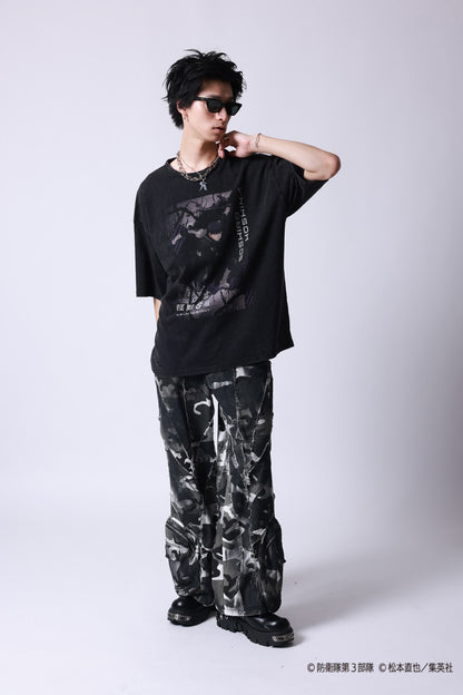 【P.N UNDERGROUND×怪獣８号】保科 宗四郎 ダメージ TEE (745605)