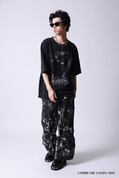 【P.N UNDERGROUND×怪獣８号】保科 宗四郎 ダメージ TEE (745605)