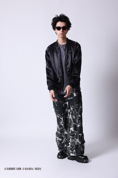 【P.N UNDERGROUND×怪獣８号】亜白 ミナ リバーシブルスカジャン (745101)