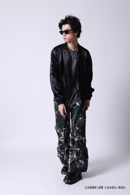 【P.N UNDERGROUND×怪獣８号】亜白 ミナ リバーシブルスカジャン (745101)