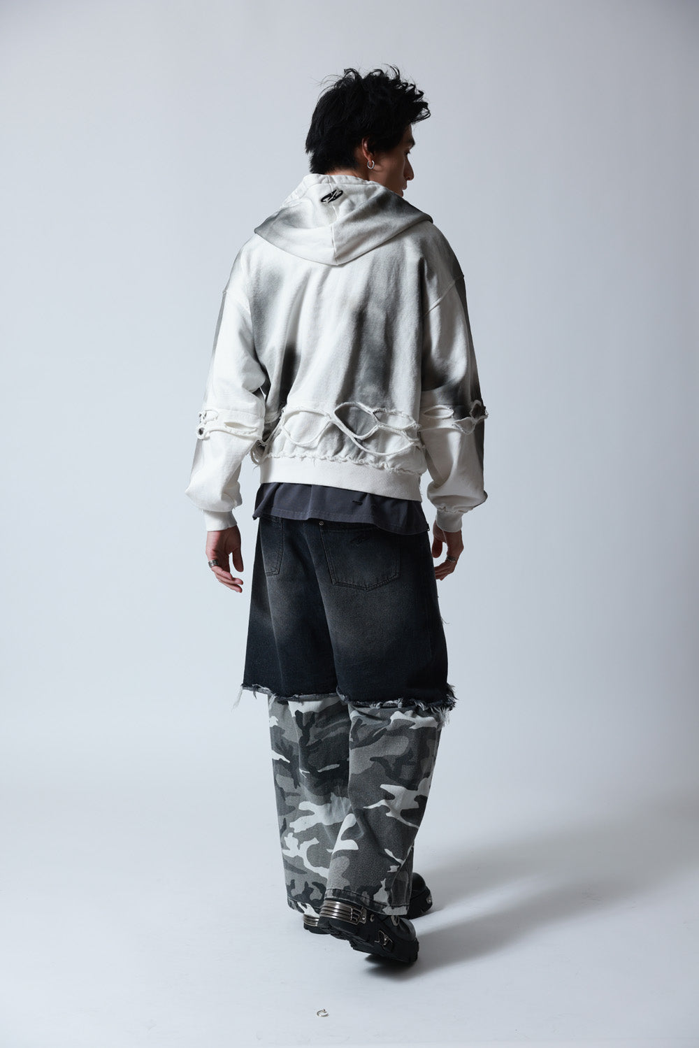 【P.N UNDERGROUND】レイヤーダメージ ZIP PK (745408)