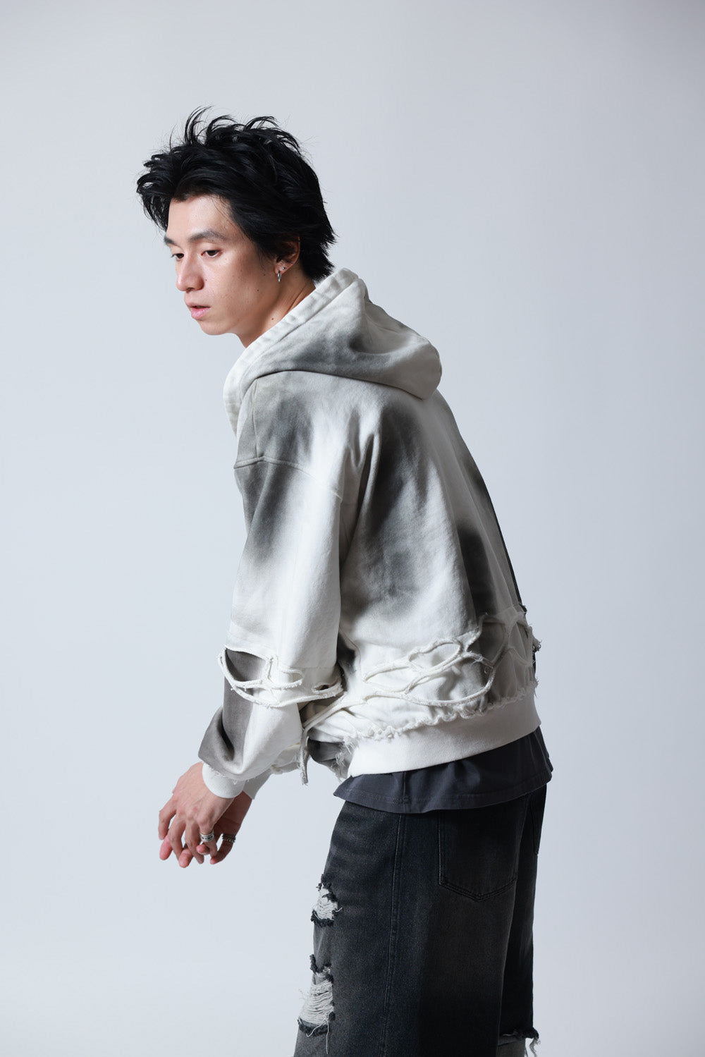 【P.N UNDERGROUND】レイヤーダメージ ZIP PK (745408)