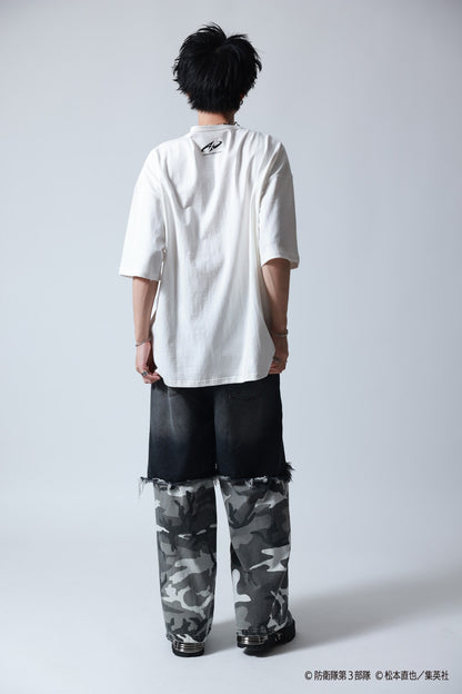 【P.N UNDERGROUND×怪獣８号】鳴海 弦ダメージ TEE (745607)