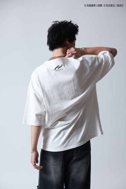 【P.N UNDERGROUND×怪獣８号】鳴海 弦ダメージ TEE (745607)