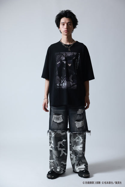 【P.N UNDERGROUND×怪獣８号】保科 宗四郎 ダメージ TEE (745605)