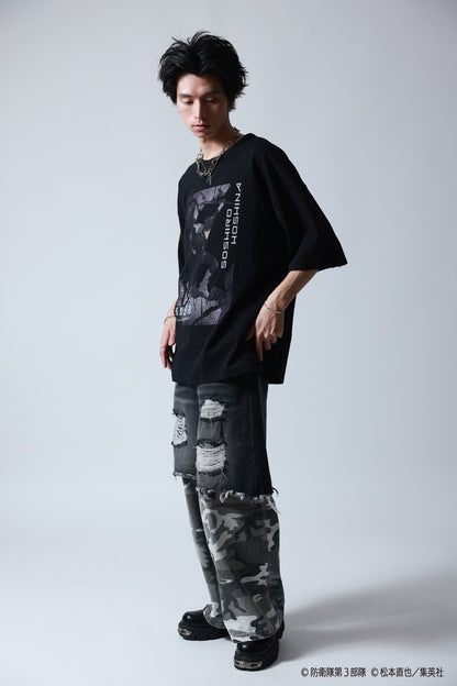 【P.N UNDERGROUND×怪獣８号】保科 宗四郎 ダメージ TEE (745605)