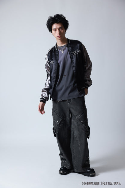 【P.N UNDERGROUND×怪獣８号】日比野 カフカ リバーシブルスカジャン (745100)