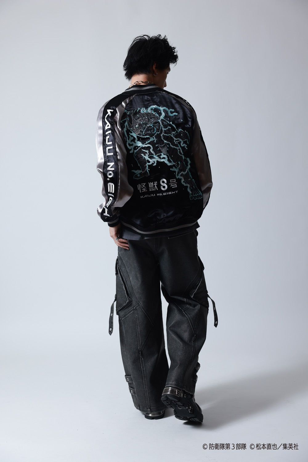 【P.N UNDERGROUND×怪獣８号】日比野 カフカ リバーシブルスカジャン (745100)