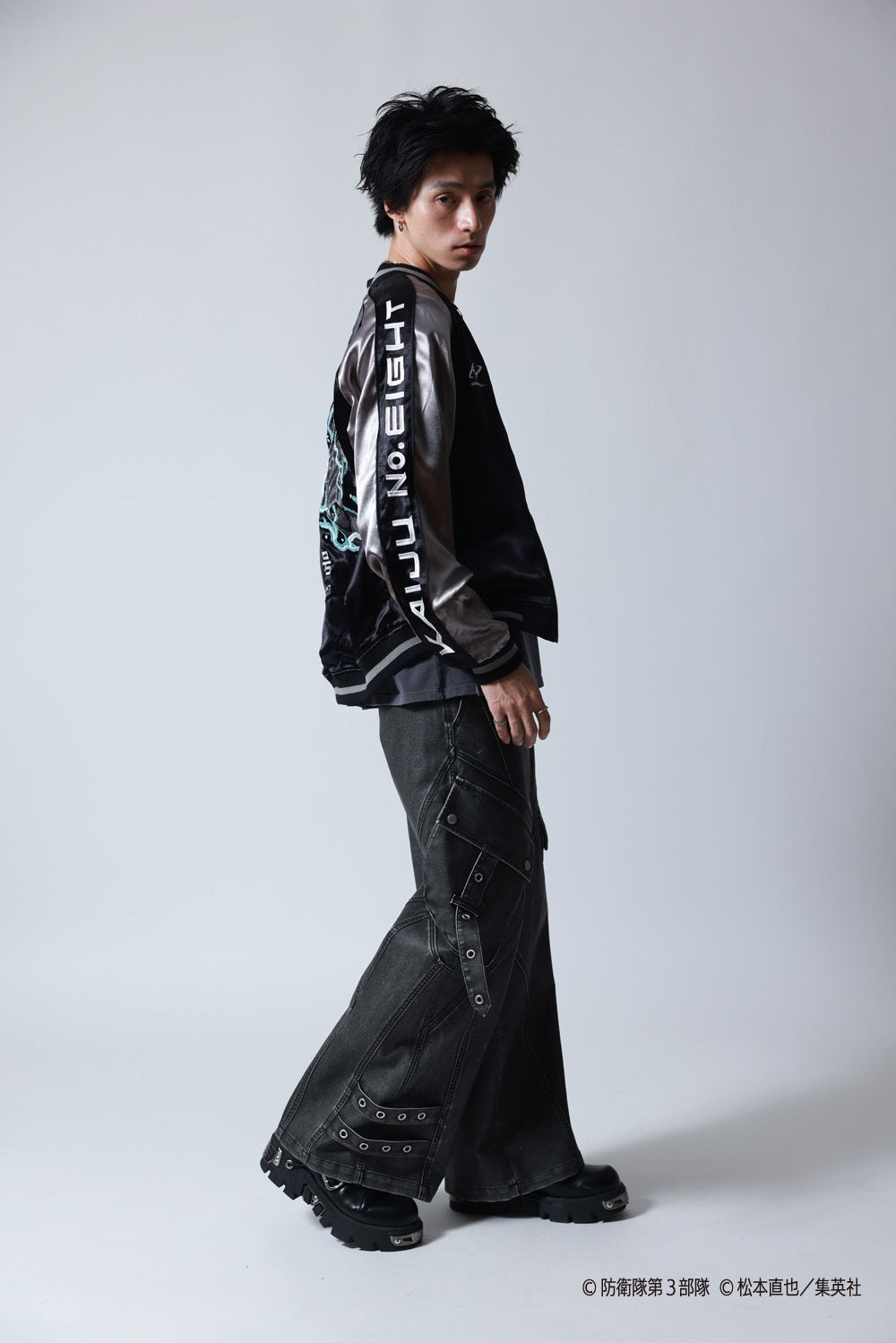 【P.N UNDERGROUND×怪獣８号】日比野 カフカ リバーシブルスカジャン (745100)