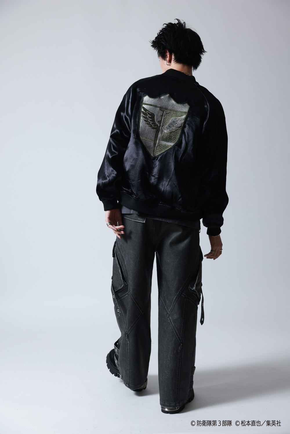 P.N UNDERGROUND＿怪獣8号】日比野 カフカ リバーシブルスカジャン
