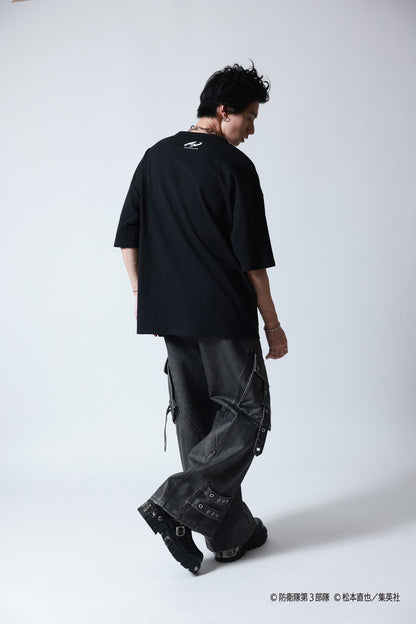 【P.N UNDERGROUND×怪獣８号】鳴海 弦ダメージ TEE (745607)