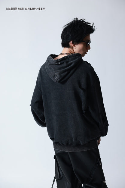 【P.N UNDERGROUND×怪獣８号】市川 レノ ダメージ パーカー (745507)