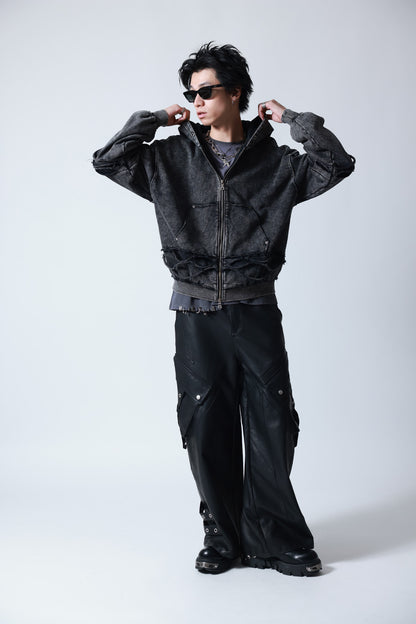 【P.N UNDERGROUND】レイヤーダメージ ZIP PK (745408)