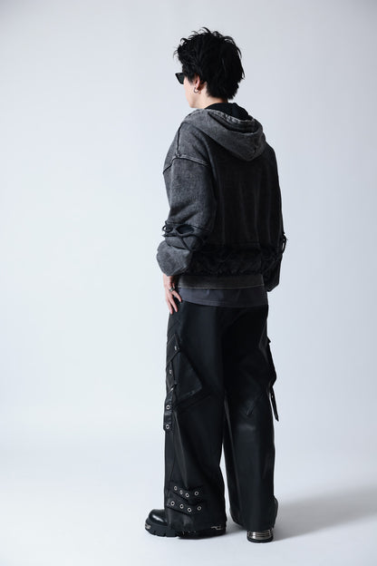 【P.N UNDERGROUND】レイヤーダメージ ZIP PK (745408)