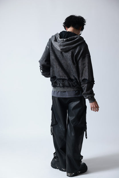 【P.N UNDERGROUND】レイヤーダメージ ZIP PK (745408)