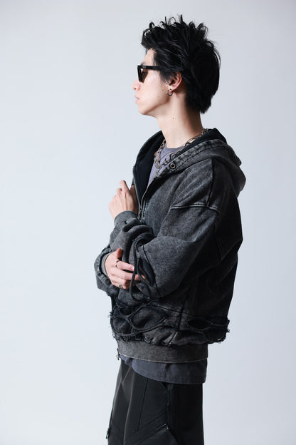 【P.N UNDERGROUND】レイヤーダメージ ZIP PK (745408)