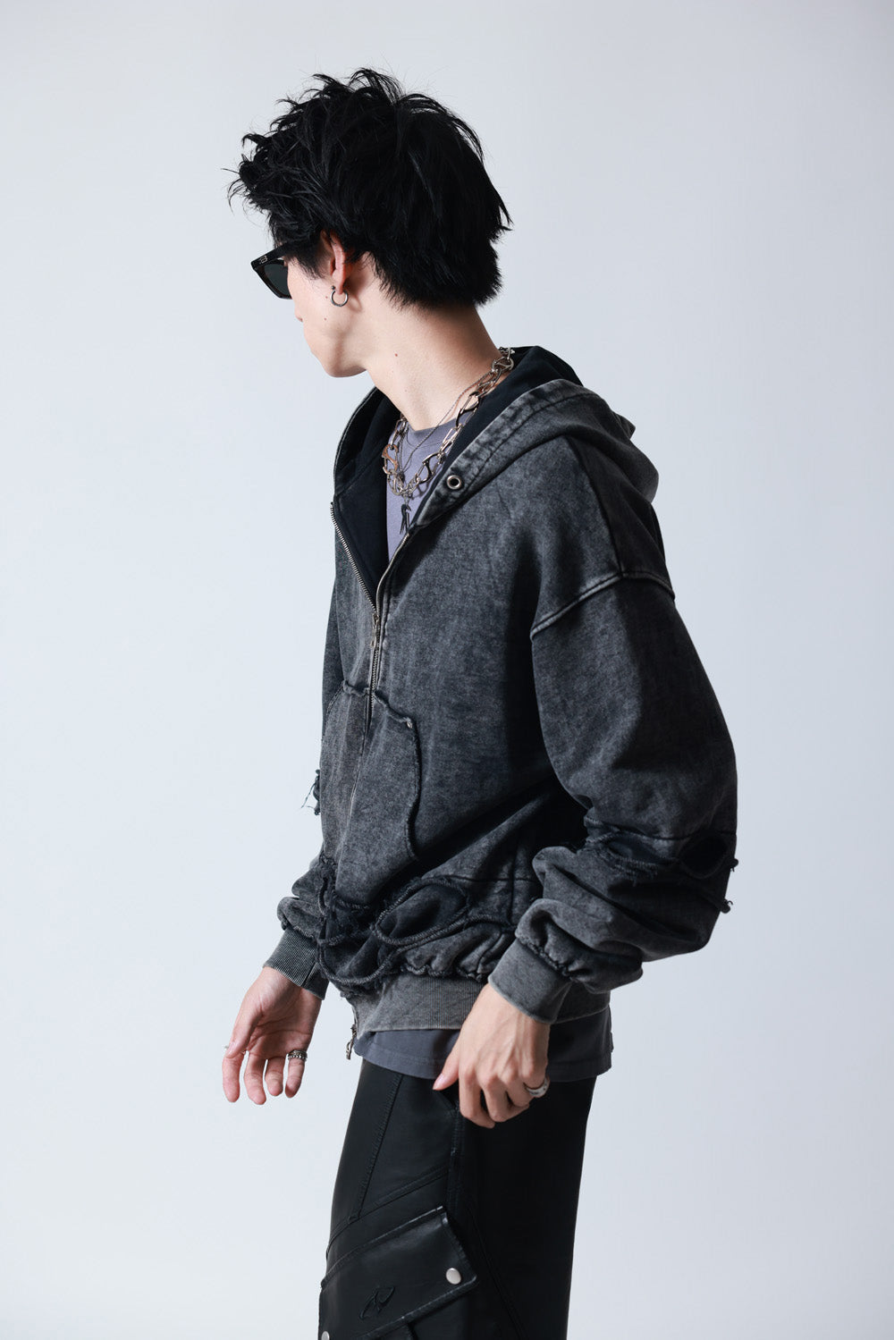 【P.N UNDERGROUND】レイヤーダメージ ZIP PK (745408)