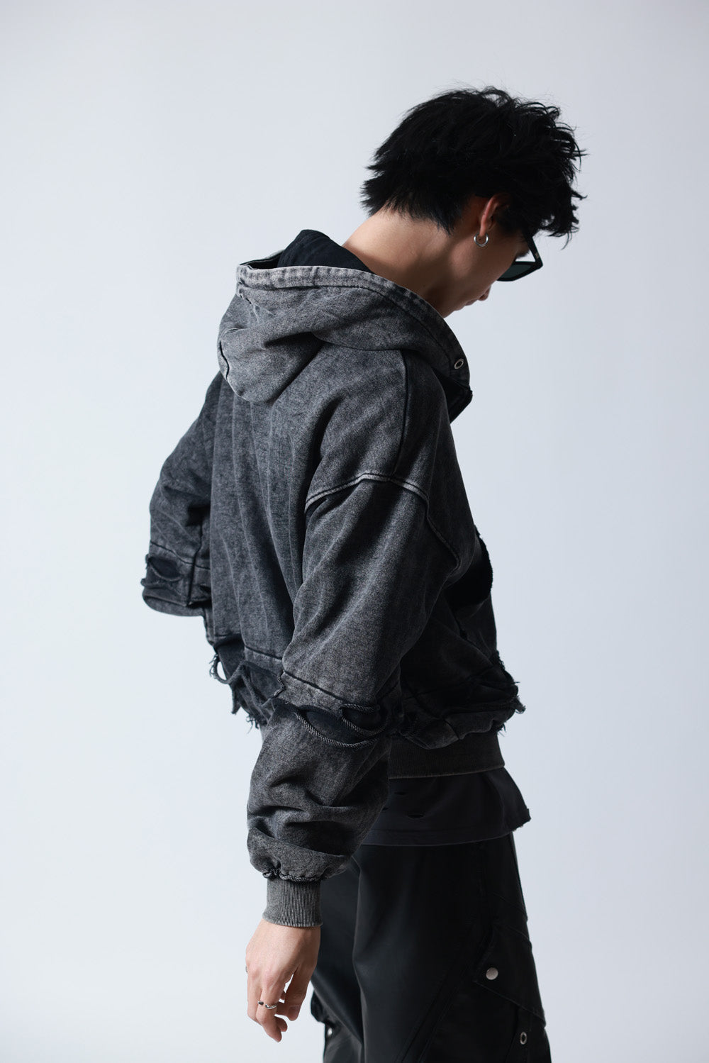 【P.N UNDERGROUND】レイヤーダメージ ZIP PK (745408)