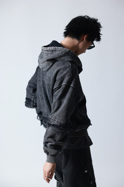 【P.N UNDERGROUND】レイヤーダメージ ZIP PK (745408)