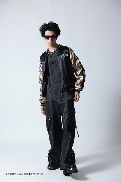 【P.N UNDERGROUND×怪獣８号】亜白 ミナ リバーシブルスカジャン (745101)