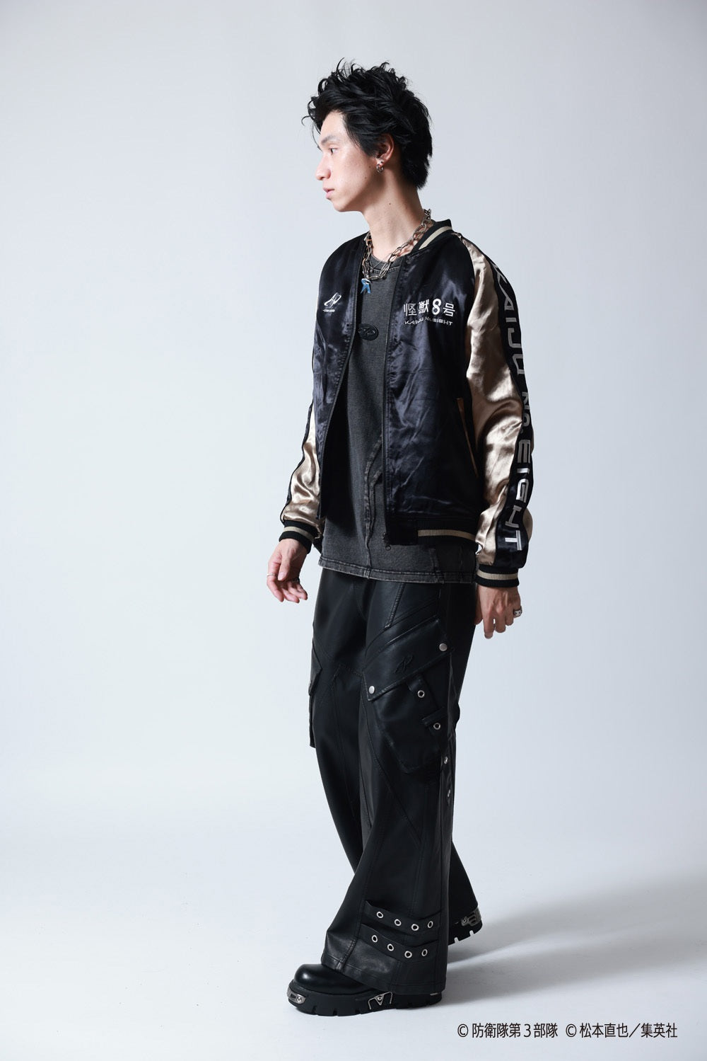 【P.N UNDERGROUND×怪獣８号】日比野 カフカ リバーシブルスカジャン (745100)