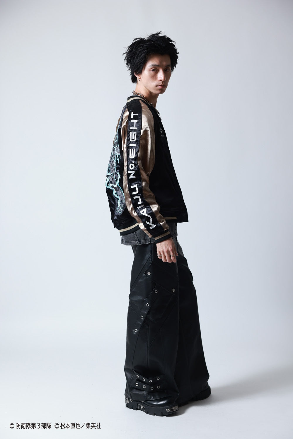 【P.N UNDERGROUND×怪獣８号】日比野 カフカ リバーシブルスカジャン (745100)