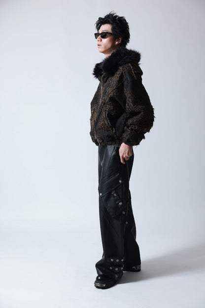 【P.N UNDERGROUND】ファー脱着デニムフードBZ (745409)