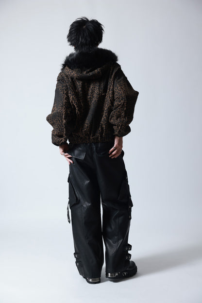 【P.N UNDERGROUND】ファー脱着デニムフードBZ (745409)