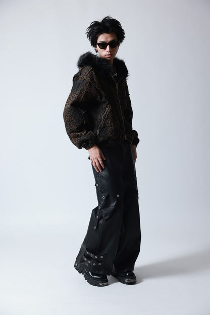 【P.N UNDERGROUND】ファー脱着デニムフードBZ (745409)