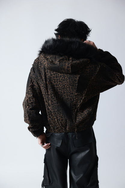 【P.N UNDERGROUND】ファー脱着デニムフードBZ (745409)