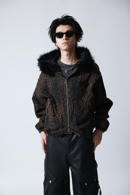 【P.N UNDERGROUND】ファー脱着デニムフードBZ (745409)