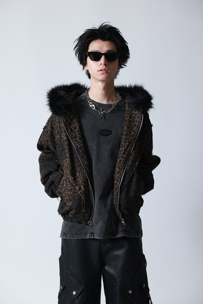 【P.N UNDERGROUND】ファー脱着デニムフードBZ (745409)