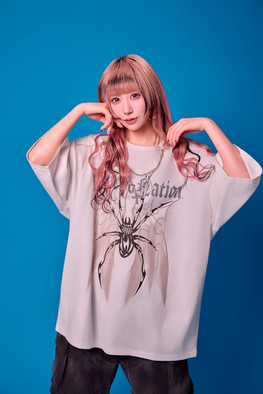 【PSYCHO NATION】スパイダーストーン TEE (725605)