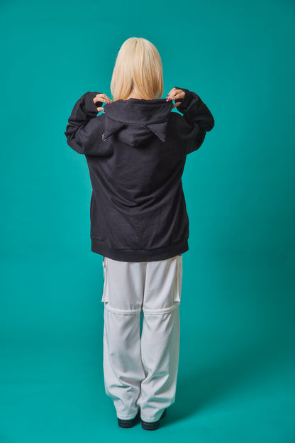 【PSYCHO NATION】× 寝田ルネ  DEVIL CATパーカー (745500)