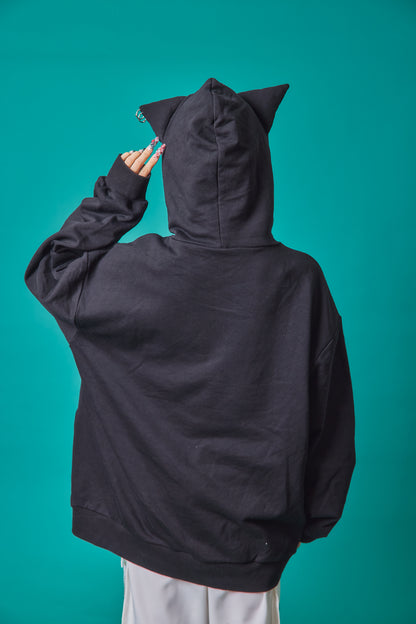 【PSYCHO NATION】× 寝田ルネ  DEVIL CATパーカー (745500)