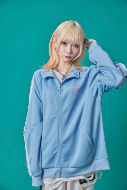 【PSYCHO NATION】× 寝田ルネ  ゲーマートラックジャケット (745602)