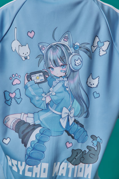 【PSYCHO NATION】× 寝田ルネ  ゲーマートラックジャケット (745602)