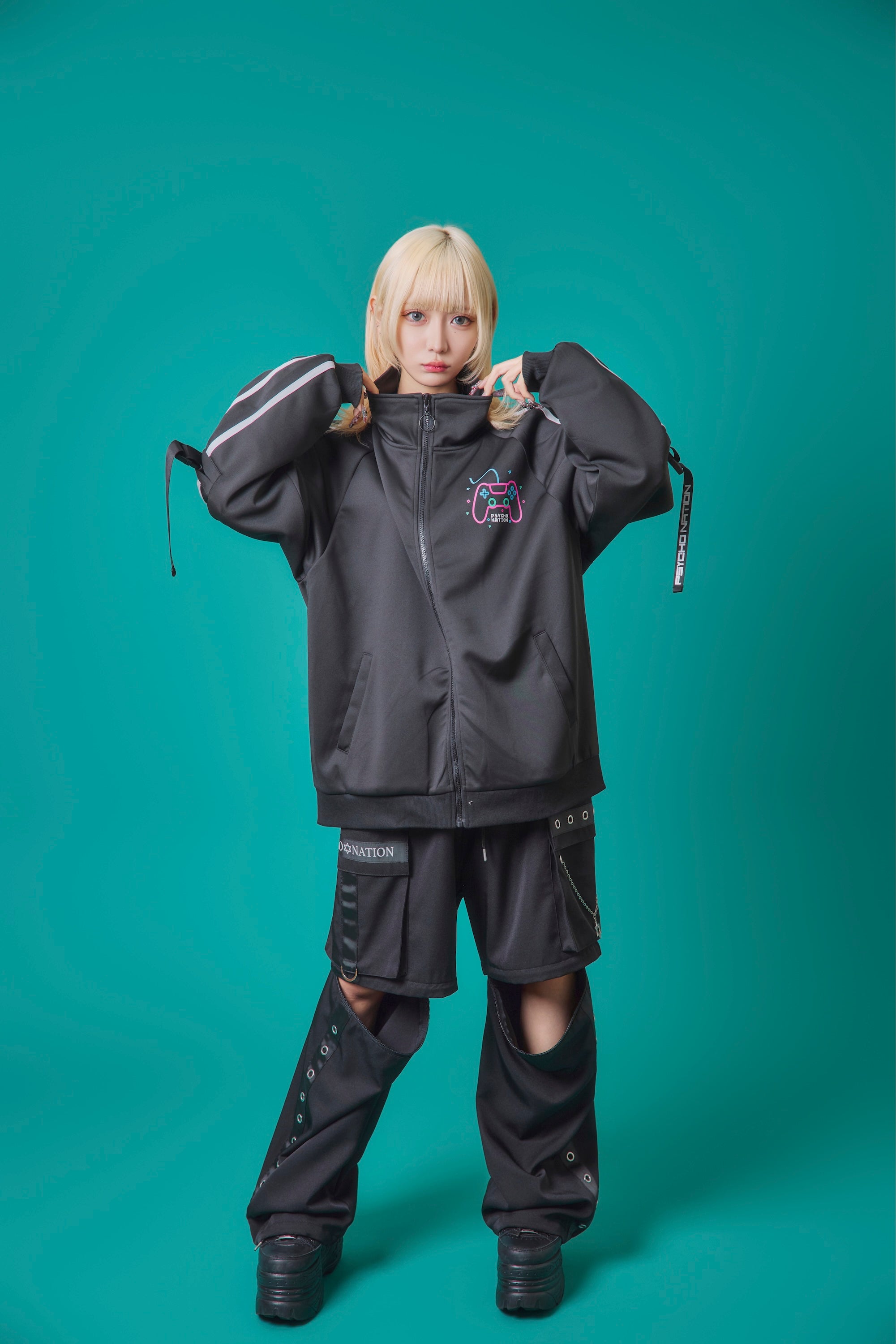 PSYCHO NATION】× 寝田ルネ ゲーマートラックジャケット (745602