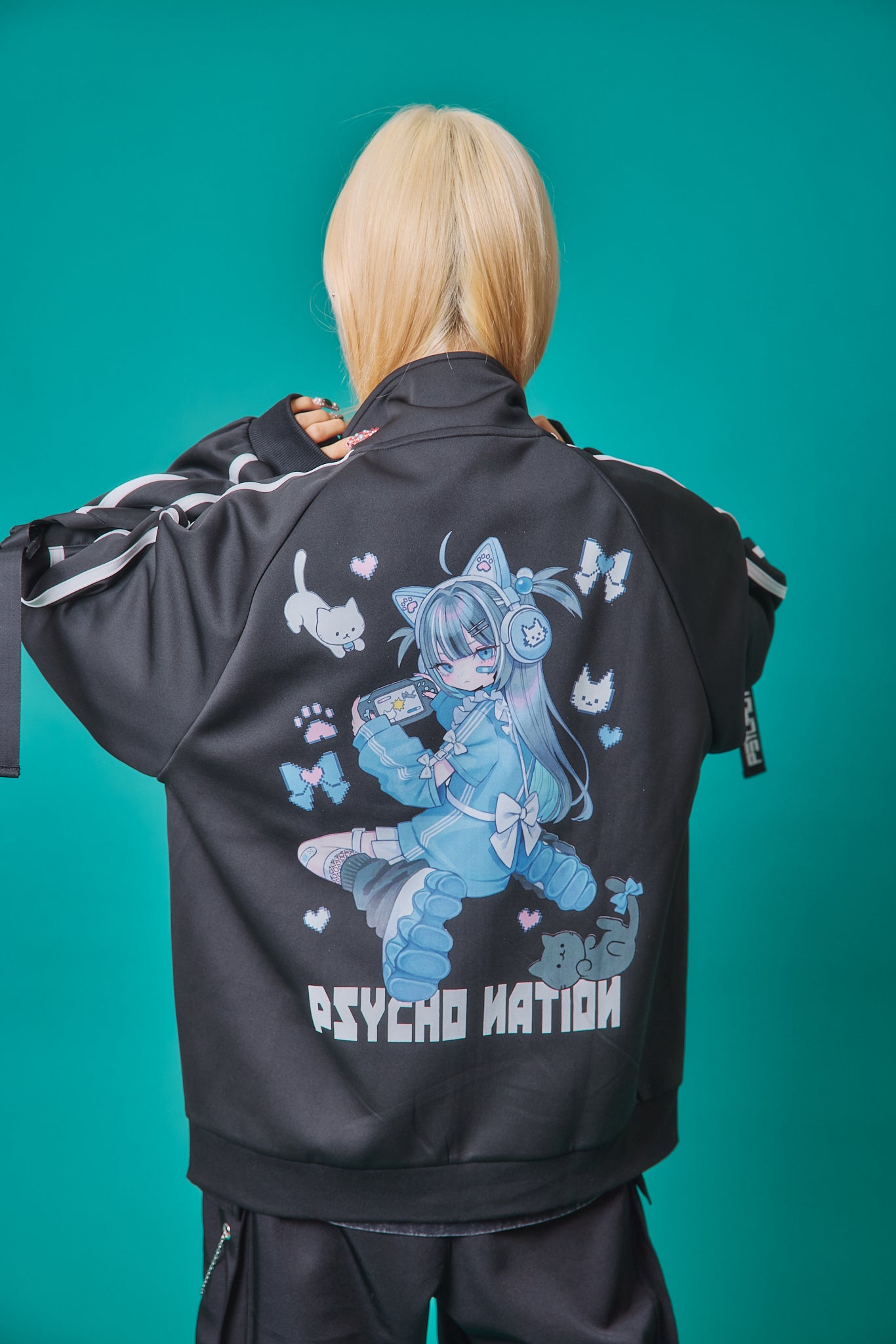 PSYCHO NATION】× 寝田ルネ ゲーマートラックジャケット (745602