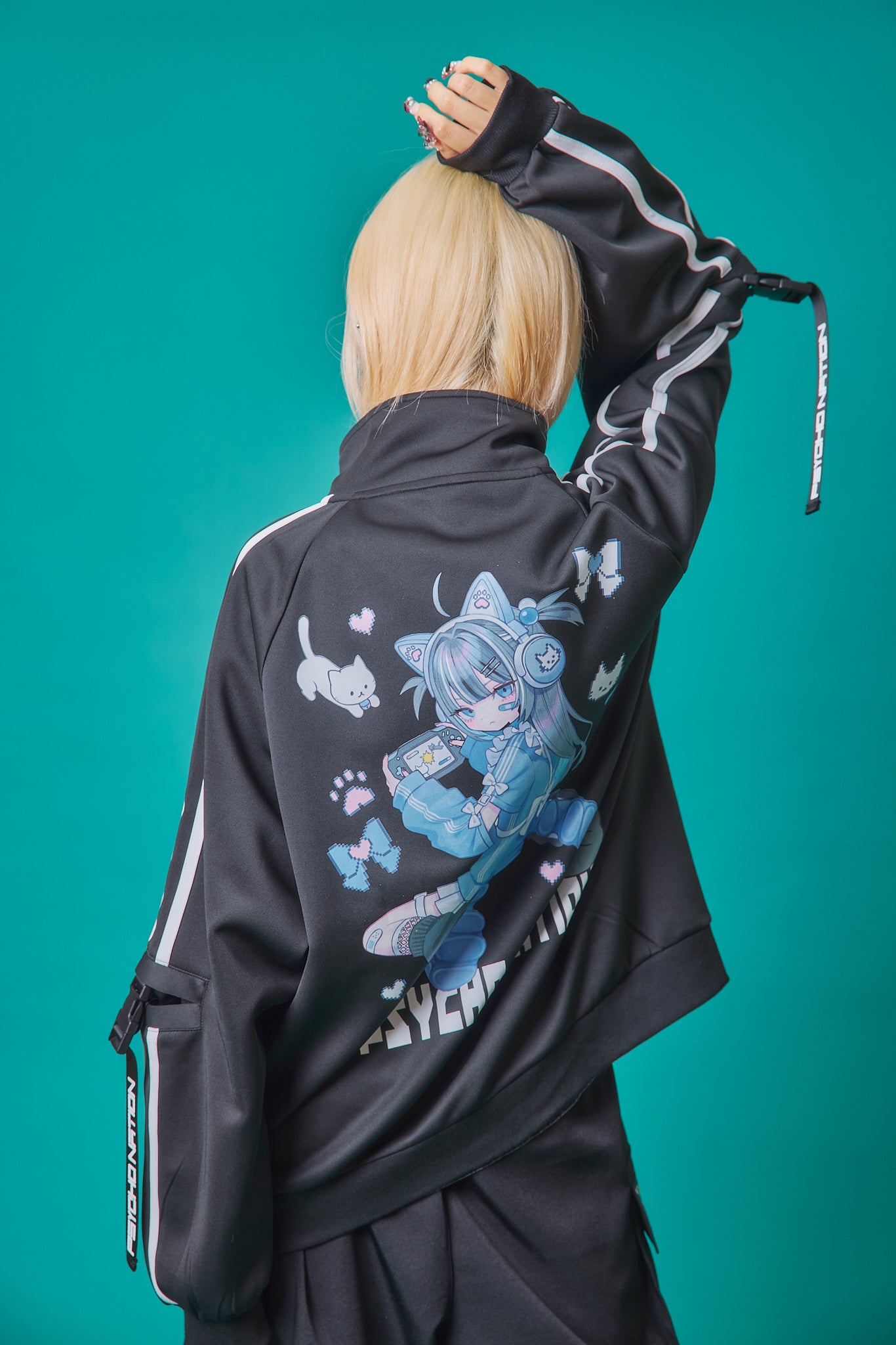 PSYCHO NATION】× 寝田ルネ ゲーマートラックジャケット (745602