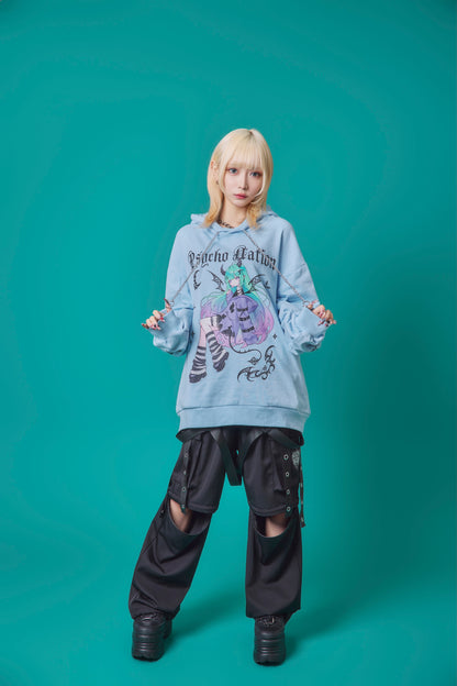 【PSYCHO NATION】× 寝田ルネ  DEVILパーカー (745501)