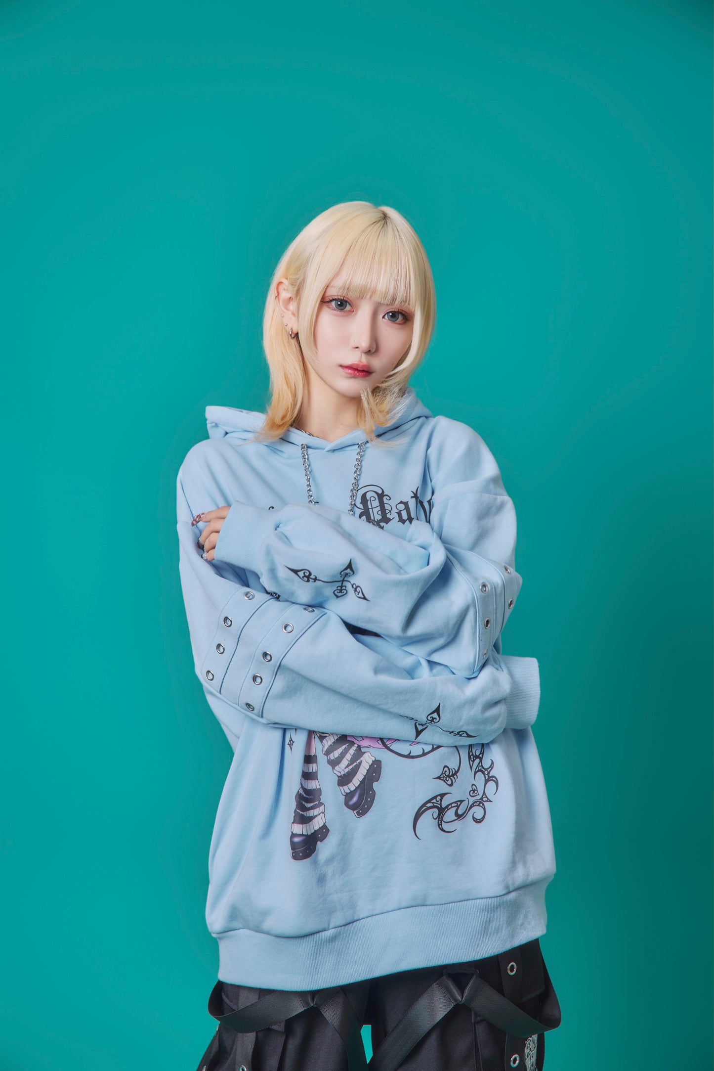 【PSYCHO NATION】× 寝田ルネ  DEVILパーカー (745501)