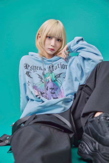 【PSYCHO NATION】× 寝田ルネ  DEVILパーカー (745501)