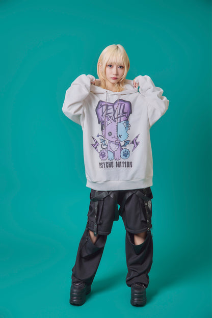 【PSYCHO NATION】× 寝田ルネ  DEVIL CATパーカー (745500)