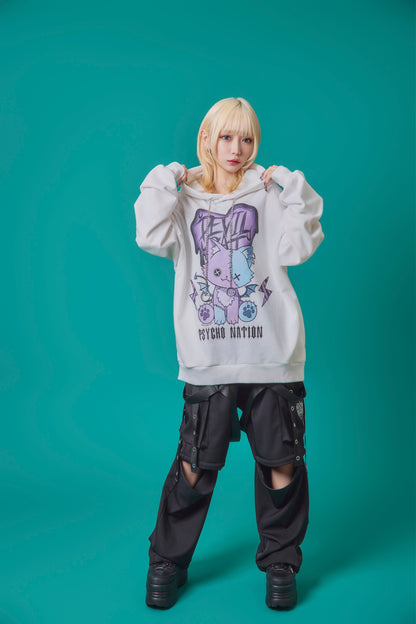 【PSYCHO NATION】× 寝田ルネ  DEVIL CATパーカー (745500)